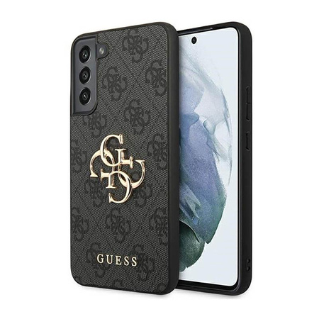 Guess 4G Big Metal Logo - Samsung Galaxy S23+ Case (grey)