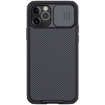 Nillkin CamShield Pro Magnetic - Pouzdro s krytem fotoaparátu pro Apple iPhone 12 Pro Max (černé)