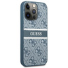 Guess 4G Printed Stripe - Etui iPhone 13 Pro (niebieski)
