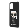 Karl Lagerfeld Fullbody szilikon ikonikus - Samsung Galaxy S20+ tok (fekete)