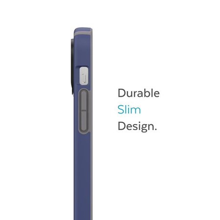 Speck CandyShell Pro + MagSafe - Etui iPhone 14 Pro Max z powłoką MICROBAN (Prussian Blue / Cloudy Grey)