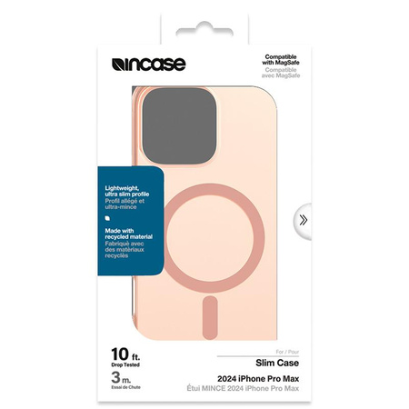 Incase Slim Case MagSafe - Pouzdro iPhone 16 Pro Max (Blush Pink)