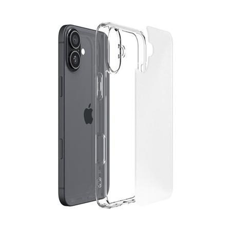 Spigen Ultra Hybrid - Hülle für iPhone 16 (Frost Clear)