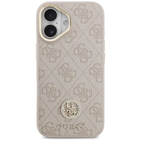 Guess 4G Strass Logo MagSafe - Case iPhone 17 Pro (Pink)