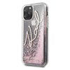 Karl Lagerfeld Signature Glitter Case - Coque iPhone 11 Pro Max (Rose Gold)