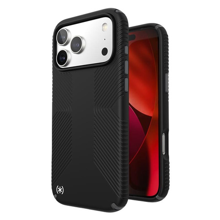 Speck Presidio2 Grip MagSafe - iPhone 17 Pro Max Case (Black / Slate Grey / White)