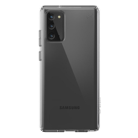 Speck Presidio Perfect-Clear - Etui Samsung Galaxy Note 20 z powłoką MICROBAN (Clear/Clear)