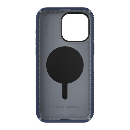 Speck Presidio2 Grip MagSafe - iPhone 15 Pro Max tok (tengerparti kék / porszürke)