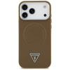 Guess Triangle Logo MagSafe - Case iPhone 17 Pro (Brown)