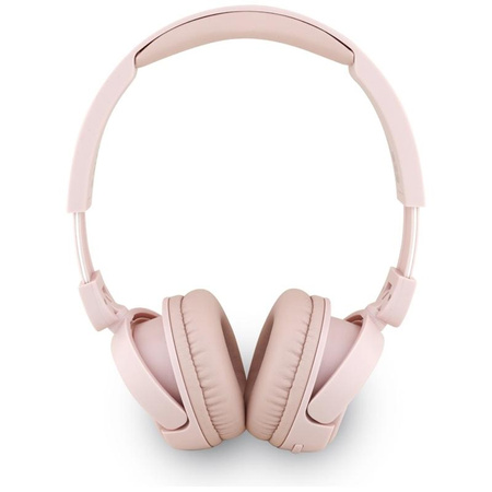 SŁUCHAWKI BEZPRZEWODOWE GUESS NAUSZNE, z Mikrofonem, Bluetooth V5.3, Różowe