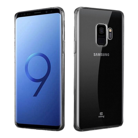 Crong Crystal Slim Cover - Samsung Galaxy S9 Hülle (Transparent)