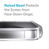 Speck Presidio Perfect-Clear + MagSafe - Coque pour iPhone 13 Pro avec revêtement MICROBAN (transparent)