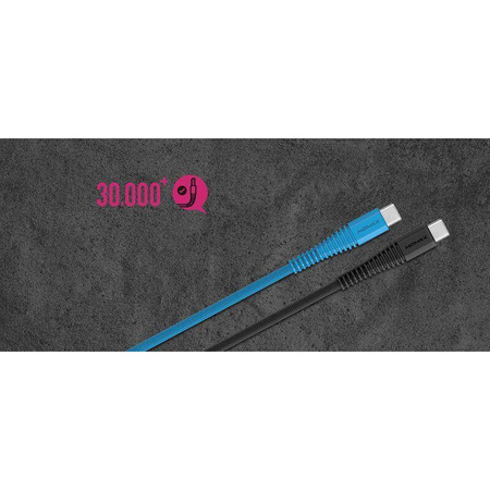 Momax Tough Link Type-C to Type-C cable (1.2M) (Blue)