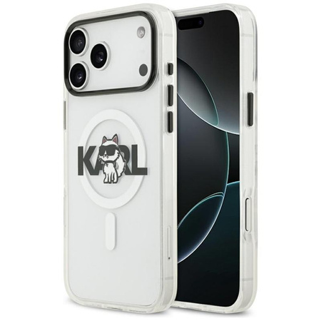 ETUI DO IPHONE 17 PRO do MAGSAFE KARL LAGERFELD ORYGINALNE PRZEZROCZYSTE