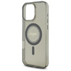 Guess IML Rhinestones MagSafe - Etui iPhone 16 Pro Max (czarny)