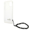 Guess Black Pearl Strap - iPhone 12 / iPhone 12 Pro Tasche (Transparent)