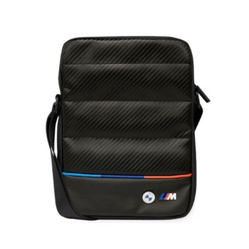 BMW Carbon&Nylon Tricolor - Brašna na tablet 10" (černá)