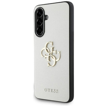 Guess Grained Big 4G Logo Small Classic Logo - Case for Samsung Galaxy A56 5G (beige)