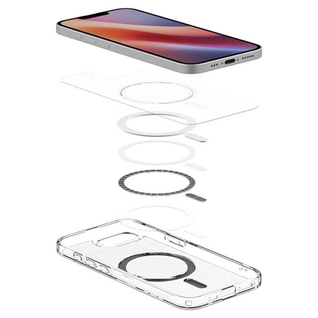 Spigen Ultra Hybrid Mag MagSafe - Case for iPhone 16e (Carbon Fiber)