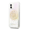 Guess Gradient Liquid Glitter Circle Logo - iPhone 11 Case