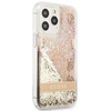 Guess Liquid Glitter Paisley - iPhone 13 Pro Max Case (Gold)
