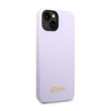 Guess Silicone Vintage - Case for iPhone 14 (Purple)