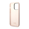 Karl Lagerfeld Choupette Body - iPhone 14 Pro Tasche (hellrosa)