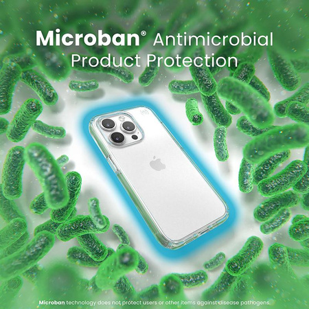 Speck Presidio Perfect-Clear - iPhone 15 Pro Hülle (Transparent)