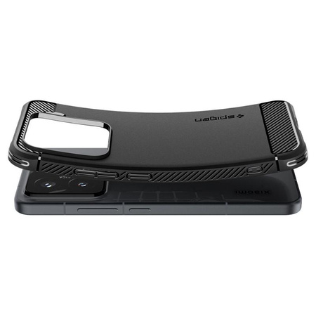 Spigen Rugged Armor - pouzdro pro Xiaomi 15 (matně černé)