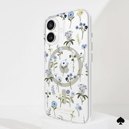 Kate Spade New York Protective MagSafe - Pouzdro pro iPhone 16 (Precious Bloom)
