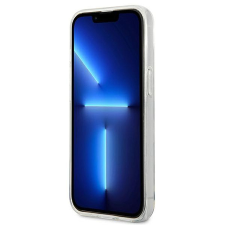 Karl Lagerfeld Iconic Karl Flower - Case for iPhone 13 Mini (Clear)