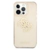 Guess Glitter 4G Big Logo - iPhone 13 Pro Tasche (Gold)