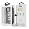 Karl Lagerfeld Embossed Case Karl & Choupette - Etui iPhone 11 Pro (Black)