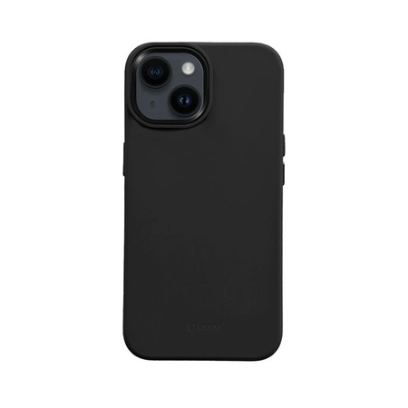Crong Color Cover LUX mágneses - iPhone 15 Plus MagSafe tok (fekete)