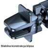 USAMS US-CD170 - Magnetische Autohalterung mit kabelloser 15-W-Ladung (schwarz)