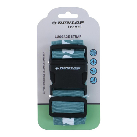 Dunlop - Luggage strap with buckle 180x5 cm (Turquoise)