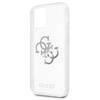 Guess 4G Big Logo Charm - iPhone 11 tok (ezüst charmok)