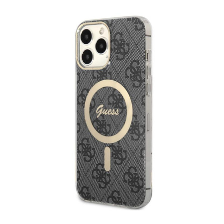 Guess 4G MagSafe - iPhone 13 Pro Max tok (fekete)