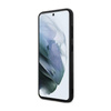 Karl Lagerfeld Saffiano Monogram fém logó - Samsung Galaxy S24 tok (fekete)