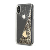 Guess Liquid Glitter Charms - iPhone Xs / X Hülle (Gold)
