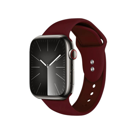 Crong Liquid - Strap for Apple Watch 38/40/41/42 mm (maroon)
