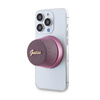 Guess Magnetic Script Metal Logo - Bluetooth Lautsprecher V5.3 (rosa)