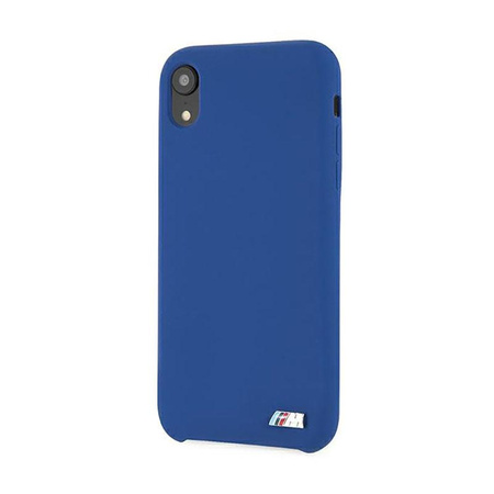 BMW Silicone M Collection - Hülle für iPhone Xr (Blau)