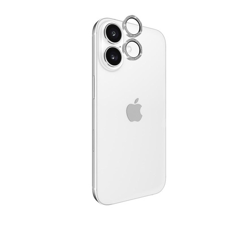 Hliníkový ochranný kroužek objektivu Case-Mate - ochranné sklo pro objektiv fotoaparátu iPhone 16 / iPhone 16 Plus (Twinkle)