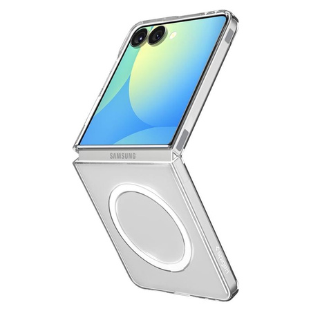 ETUI MAGSAFE SPIGEN DO GALAXY Z FLIP 7, Przezroczyste, Magnetyczne, Case