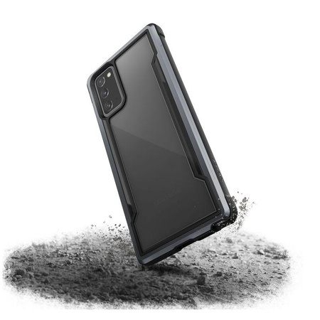 X-Doria Raptic Shield - Aluminum Case for Samsung Galaxy Note 20 (Drop test 3m) (Black)