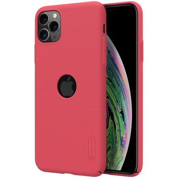 Nillkin Super Frosted Shield - Apple iPhone 11 Pro Max Hülle mit Logoausschnitt (Hellrot)