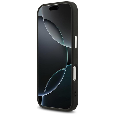 ETUI DO IPHONE 17 PRO do MAGSAFE KARL LAGERFELD ORYGINALNE CZARNE SKÓRZANE