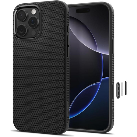 Spigen Liquid Air T Mag MagSafe - Case for iPhone 16 Pro Max (Matte Black)