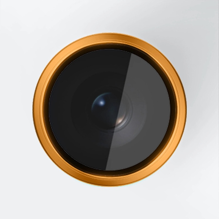 3mk HARDY Lens Protection Pro - Sklo na objektiv fotoaparátu iPhone 17 Pro / iPhone 17 Pro Max (Orange)